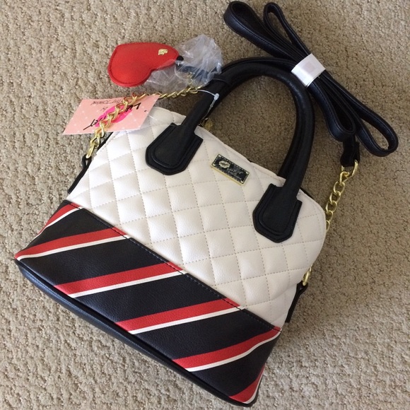 Betsey Johnson Handbags - Betsey Johnson dome satchel crossbody